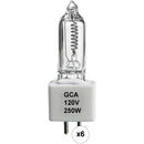 Impact GCA Lamp (250W/120V, 6-Pack)