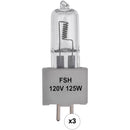 Impact FSH Lamp (125W, 120V, 6-Pack)