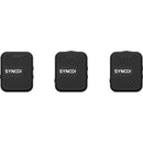 Synco WAir-G1-A2 Ultracompact 2-Person Digital Wireless Microphone System for Mirrorless/DSLR Cameras (2.4 GHz)