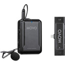 Movo Photo EDGE-DI Digital Wireless Omni Lavalier Microphone System for iPhones (2.4 GHz)