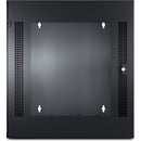 APC NetShelter WX 13U Wall Mount Rack Cabinet with Glass Door (Black)