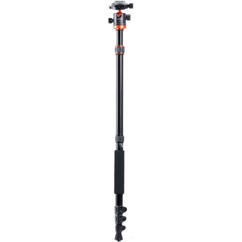 K&F Concept SA254M2 DSLR Camera Aluminum Tripod with Monopod and Ball Head Kit