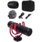 Movo Photo VXR10 PRO Ultracompact Camera-Mount Shotgun Microphone