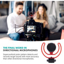 Movo Photo VXR10 PRO Ultracompact Camera-Mount Shotgun Microphone