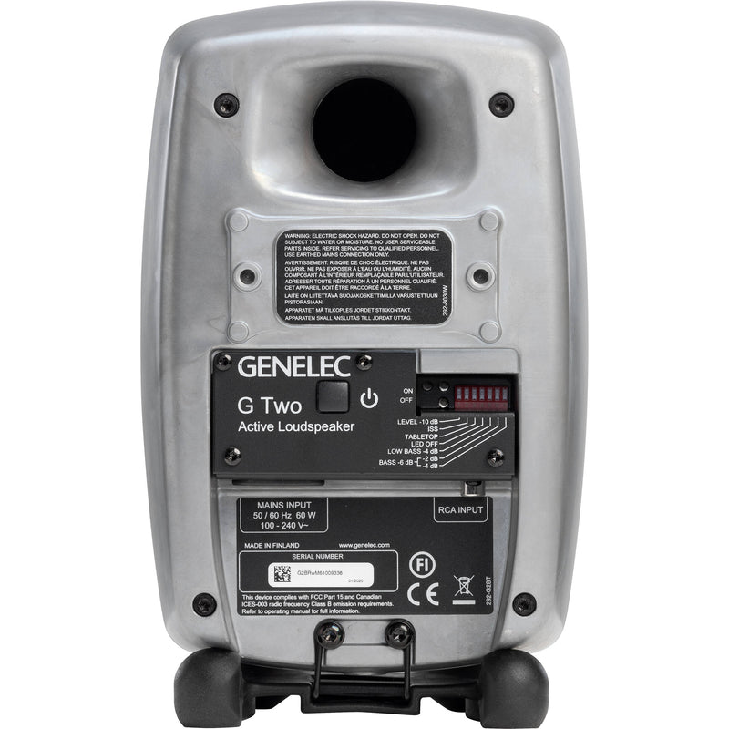 Genelec G Two 2-Way Powered Bookshelf Speaker (RAW, Single)