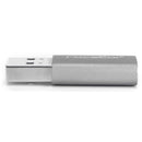 Rocstor USB 3.1 Gen 1 Type-C Female to USB Type-A Male Adapter (Aluminum Gray)