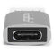 Rocstor USB 3.1 Gen 1 Type-C Female to USB Type-A Male Adapter (Aluminum Gray)