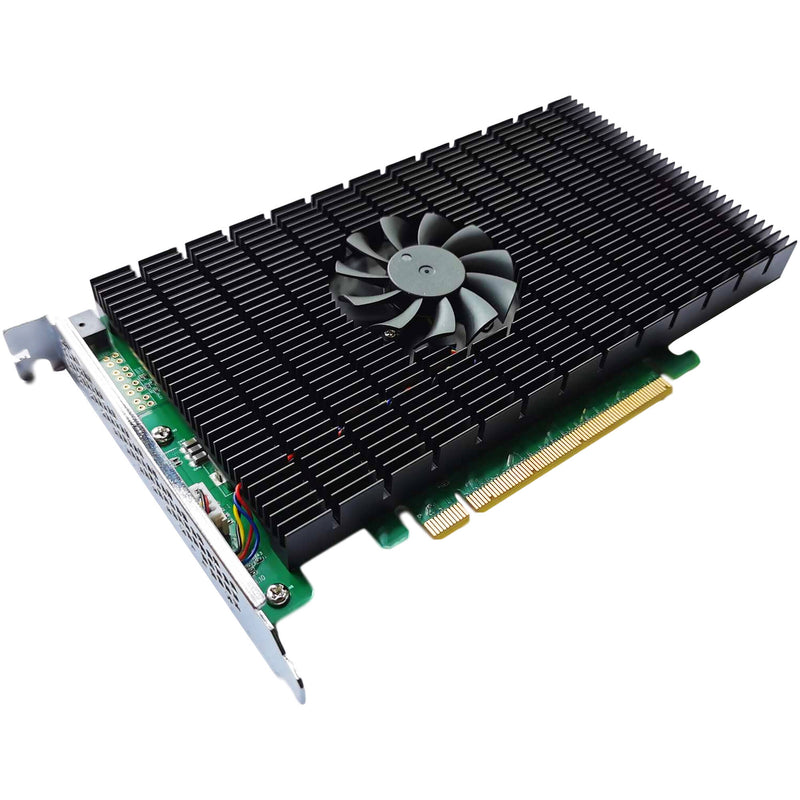 HighPoint SSD7505 PCIe 4.0 x16 4-Channel M.2 NVMe RAID Controller