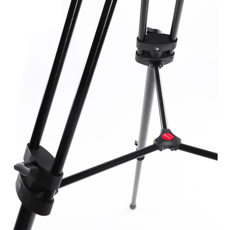 miliboo MTT606A Video Tripod Kit with MYT801 Fluid Head (Aluminum)