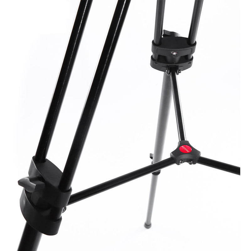 miliboo MTT606B Video Tripod Kit with MYT801 Fluid Head (Carbon Fiber)