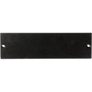 On-Stage Single-Slot 500 Series Blank Rack Panel (Black)