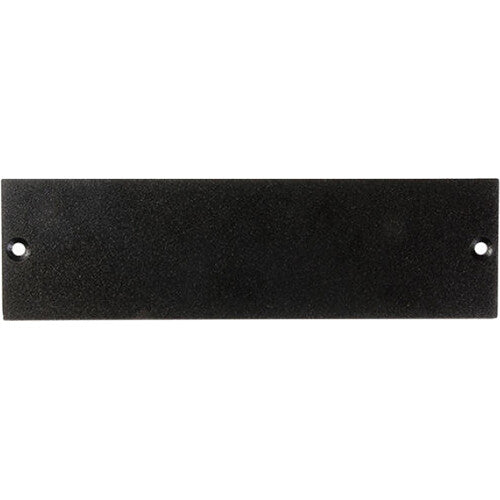 On-Stage Single-Slot 500 Series Blank Rack Panel (Black)