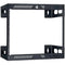 Lowell Manufacturing Rack-Wall Mount-8U, 12" Deep (Black)