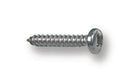 TR Fastenings N40.500 PRSTABZ100- N40.500 PRSTABZ100- Screw Self-Tapping No.4 12.7 mm Bright Zinc Steel Pan Head Pozidriv