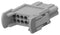 TE Connectivity T2111122201-007 Heavy Duty Connector Insert HMN Series 12 Contacts Receptacle