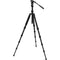 Oben AT-3565 5-Section Aluminum Travel Tripod System & TVH-108 Video Head