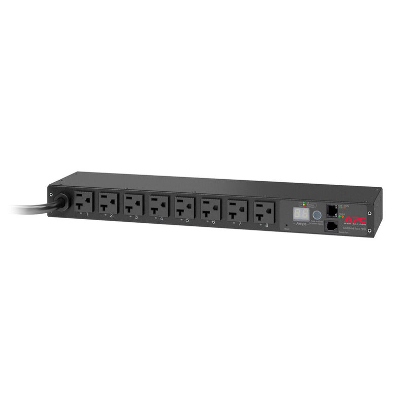 APC AP7901B 8-Outlet Switched 1 RU Rack PDU (20A, 120V)