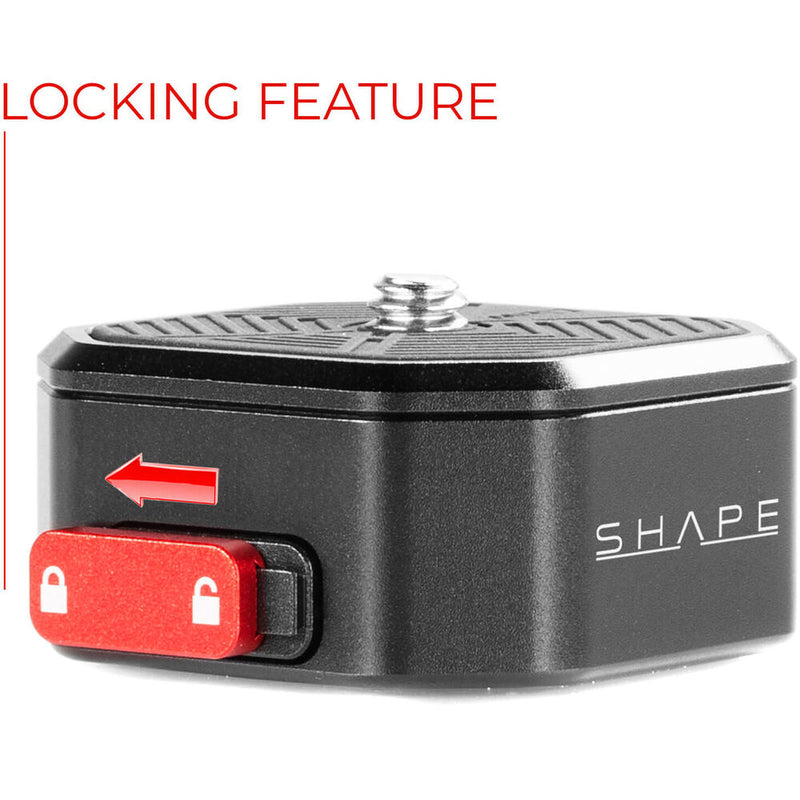 SHAPE Low-Profile Mini Quick Release Base for Monitors and Accessories