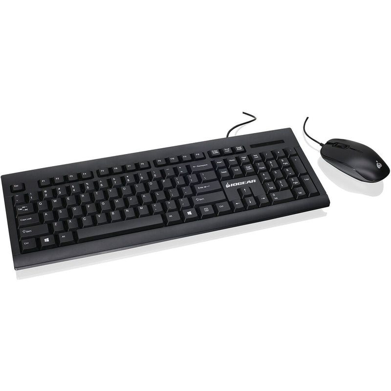 IOGEAR Spill-Resistant USB Wired Keyboard and Mouse Combo