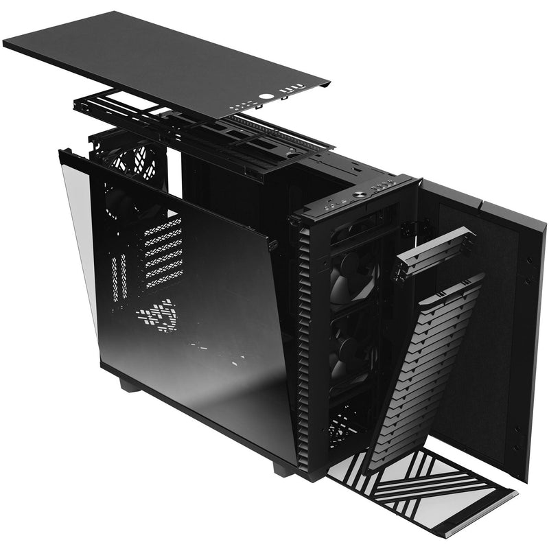 Fractal Design Define 7 XL Full-Tower Case (Black, Dark-Tint Tempered Glass)