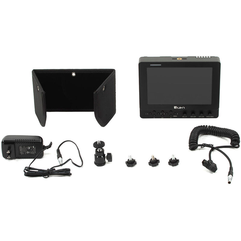 ikan VXF2-V2 4K HDMI/3G-SDI On-Camera Monitor with Tally Deluxe Kit v2