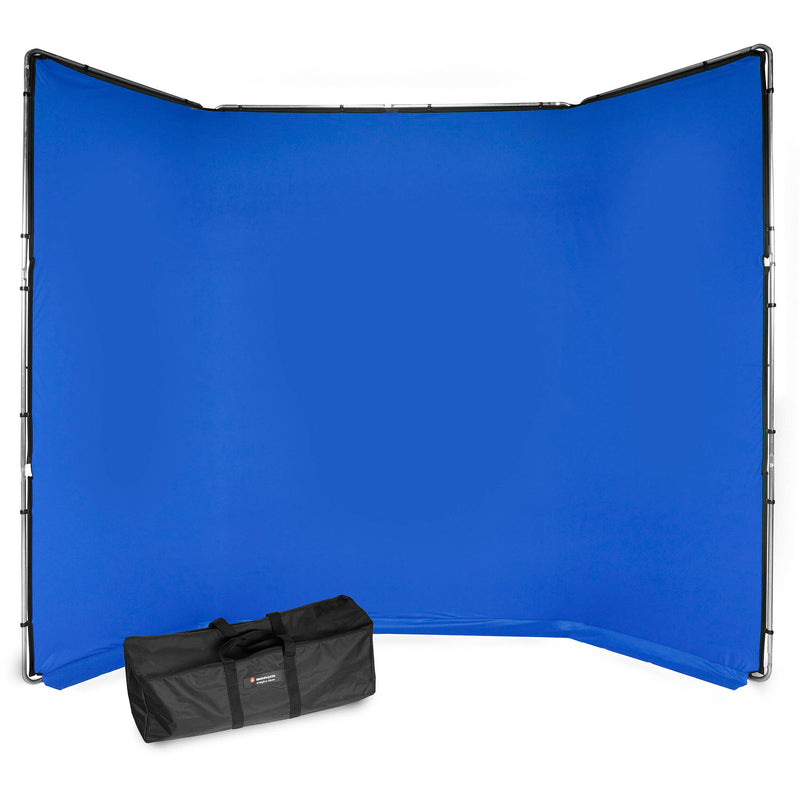 Manfrotto Blue Chroma Key FX Portable Background Kit (13.1 x 9.5')