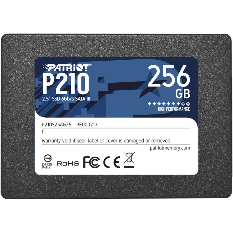 Patriot 256GB P210 Sata III 2.5" SSD