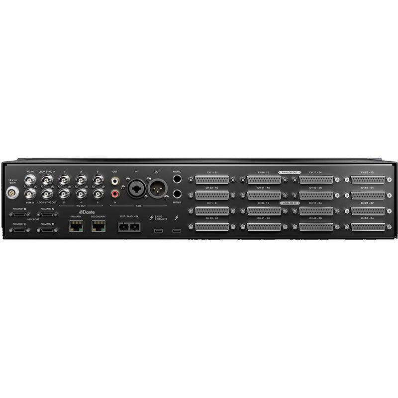 Antelope Galaxy 64 Synergy Core 64-Channel AD/DA Dante/HDX/Thunderbolt Audio Interface