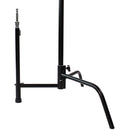 Savage C-Stand with Grip Arm and Turtle Base Kit (Chrome/Black 9.5')