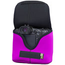 LensCoat BodyBag R Camera Cover for Canon R/R5/R6 with Optional Grip (Pink)