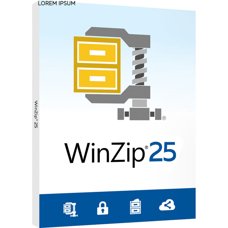 WinZip 25 Pro with Multilingual Support (DVD)