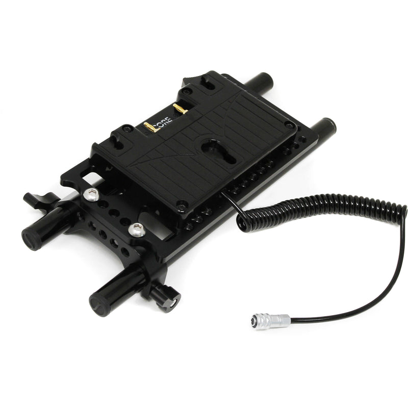 Core SWX Battery Plate with Cheese Plate & 15mm LWS Rod Clamp for BMPCC 6K/4K (Gold Mount)