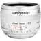 Lensbaby Velvet 28mm f/2.5 Lens for Nikon F (Silver)