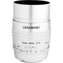 Lensbaby Velvet 56mm f/1.6 Lens for Pentax K (Silver)