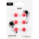 ADV. Eartune Fidelity UF-A Universal-Fit Foam Eartips for AirPods Pro (3-Pack, Medium, Black)