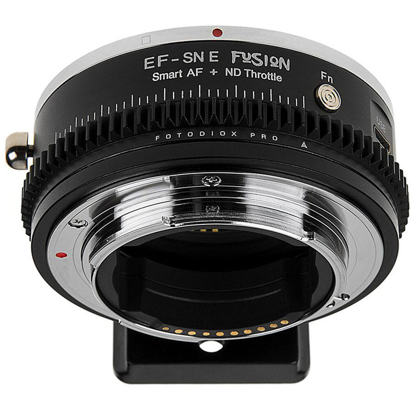 FotodioX Vizelex Cine ND Throttle Lens Mount Adapter for Canon EF-Mount Lens to Sony E-Mount Camera