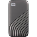 WD 500GB My Passport SSD USB 3.2 Gen 2 Type-C Portable SSD (Gray)