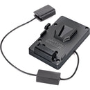 Anton Bauer V-Mount Battery Bracket with P-Tap and Sony L-Series Dummy Battery Output