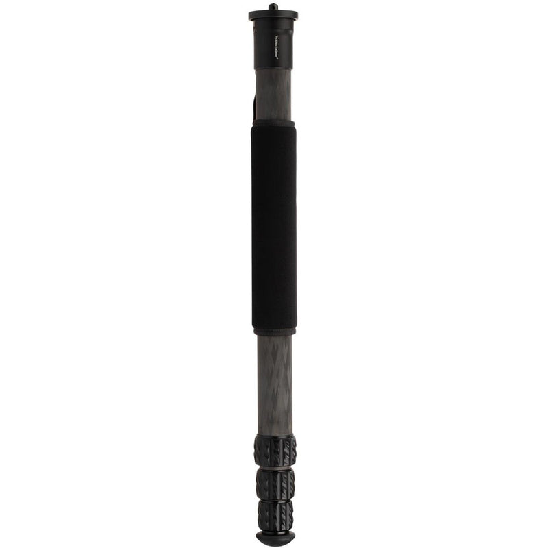 ProMediaGear Monopod 4-Section Carbon Fiber 81" with Standard 1/4"-20 & 3/8"-16 Threads