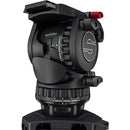 Sachtler aktiv6 Sideload Fluid Head with SpeedLevel & 3-Step Drag for Select Sachtler Tripods (75mm)