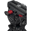 Sachtler aktiv6 Sideload Fluid Head with SpeedLevel & 3-Step Drag for Select Sachtler Tripods (75mm)