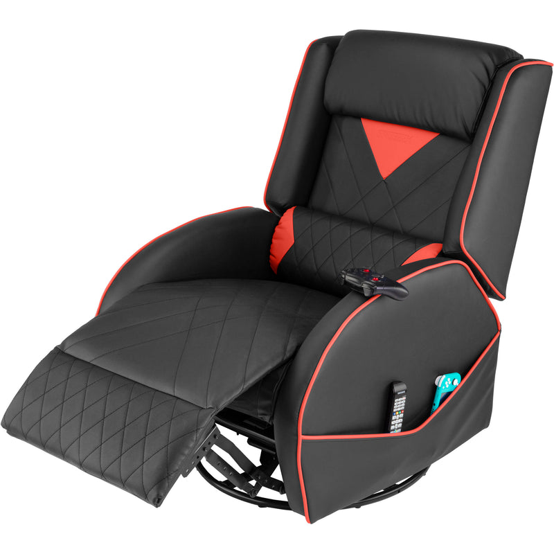 Spieltek SRL Gaming Recliner (Black/Red)