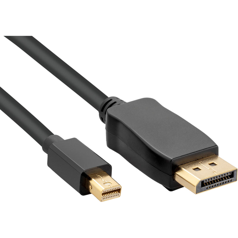 Pearstone Mini DisplayPort to DisplayPort 1.2a Cable (10')