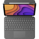 Logitech Folio Touch Keyboard and Trackpad Cover for iPad Air Gen 4 (Oxford Grey)