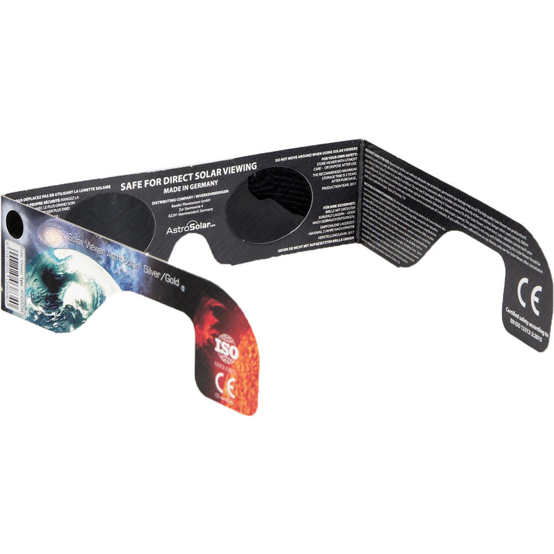 Alpine Astronomical Baader AstroSolar Silver/Gold Eclipse Glasses (25-Pack)