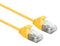 Roline 21.15.3922 Ethernet Cable Cat6a 500 mm 19.7 " RJ45 Plug to Yellow