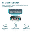 TP-Link TL-SG105PE 5-Port Gigabit PoE+ Compliant Unmanaged Switch