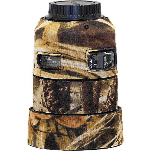 LensCoat Lens Cover for Canon 85mm f/1.4 IS Lens (RealTree Max 4 Camo)