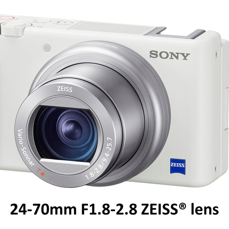 Sony ZV-1 Digital Camera (White)