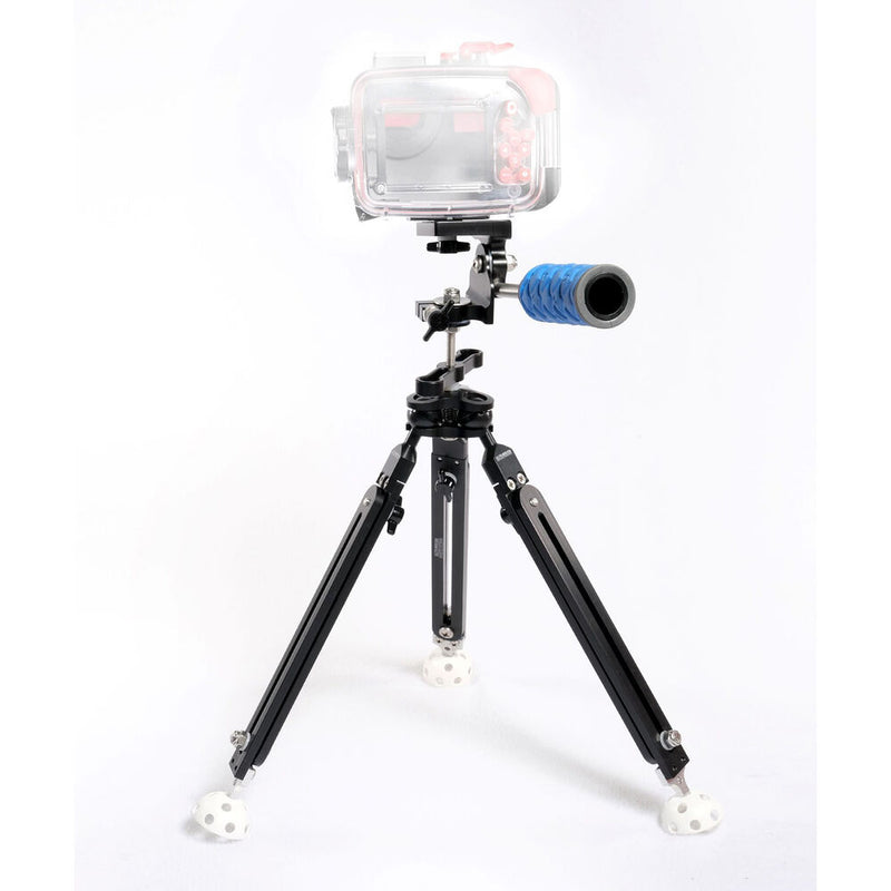 Ultralight Pan and Tilt Tripod with Extendable TRI-LEG